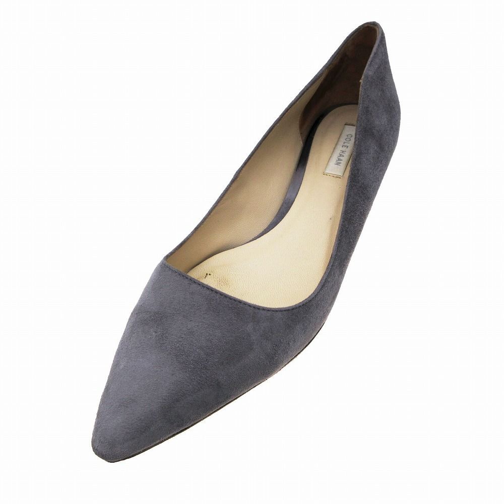 COLE HAAN コールハーン スエード パンプス ポインテッドトゥ 