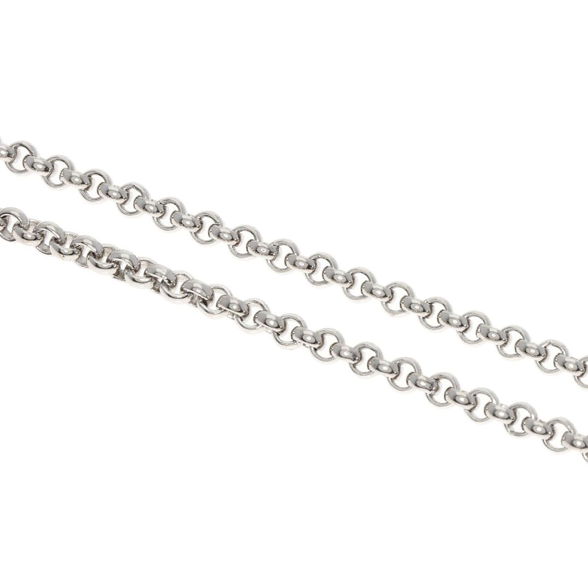 ショパール K18WG チェーンネックレス Chopard ショパール チェーン 約42cm ネックレス K18WG
