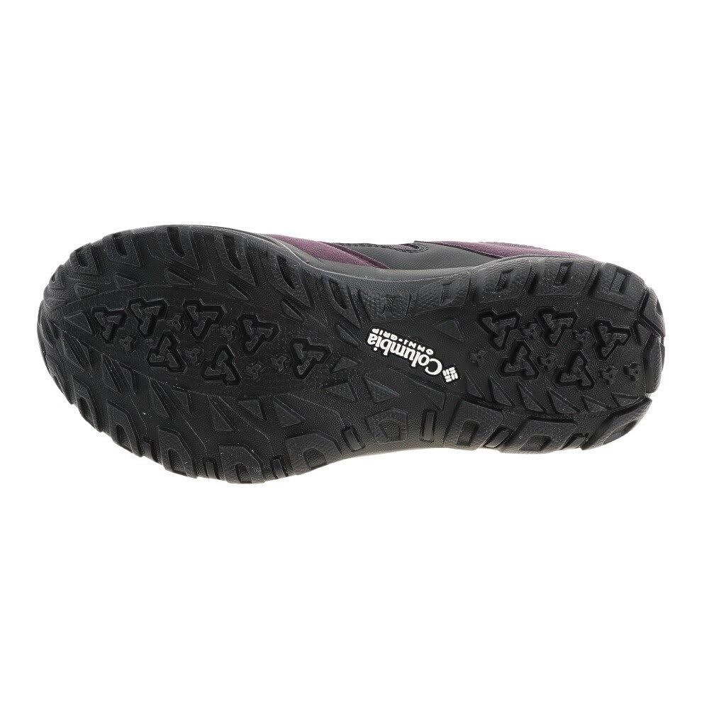 コロンビア Columbia トレッキングシューズ 登山靴 セイバーファイブ ロー アウトドライ Dark Plum YL4134 506 パープル 防水 25.5cm