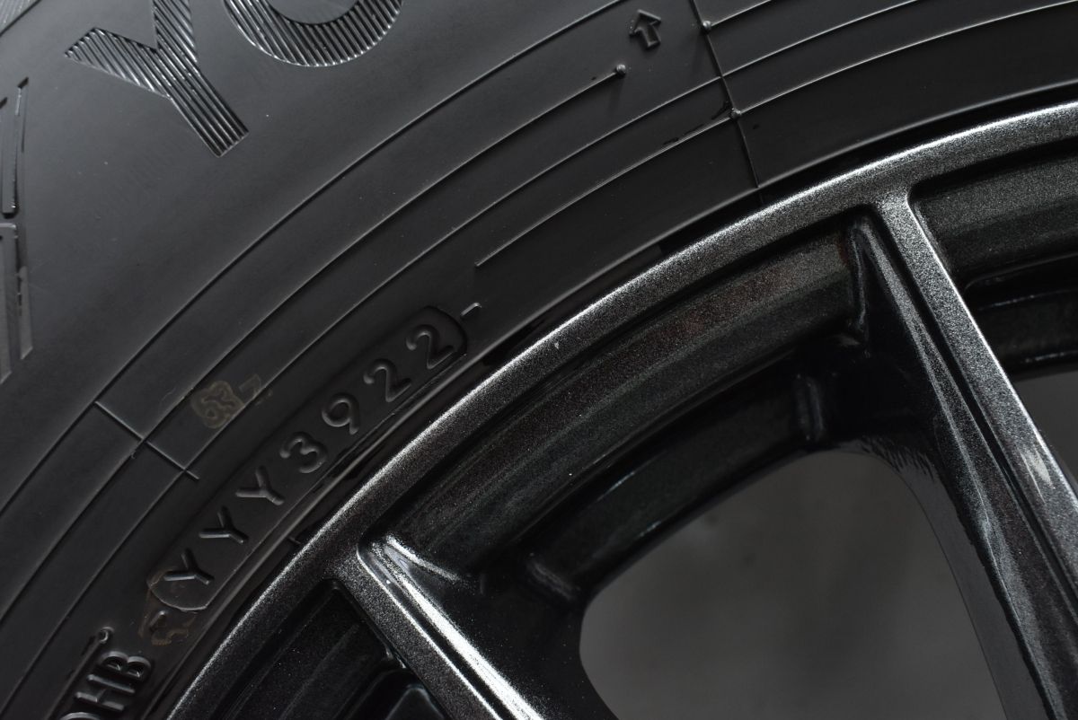 バリ溝 美品】ヴェルヴァ 16in 6.5J +40 PCD114.3 ヨコハマ アイス