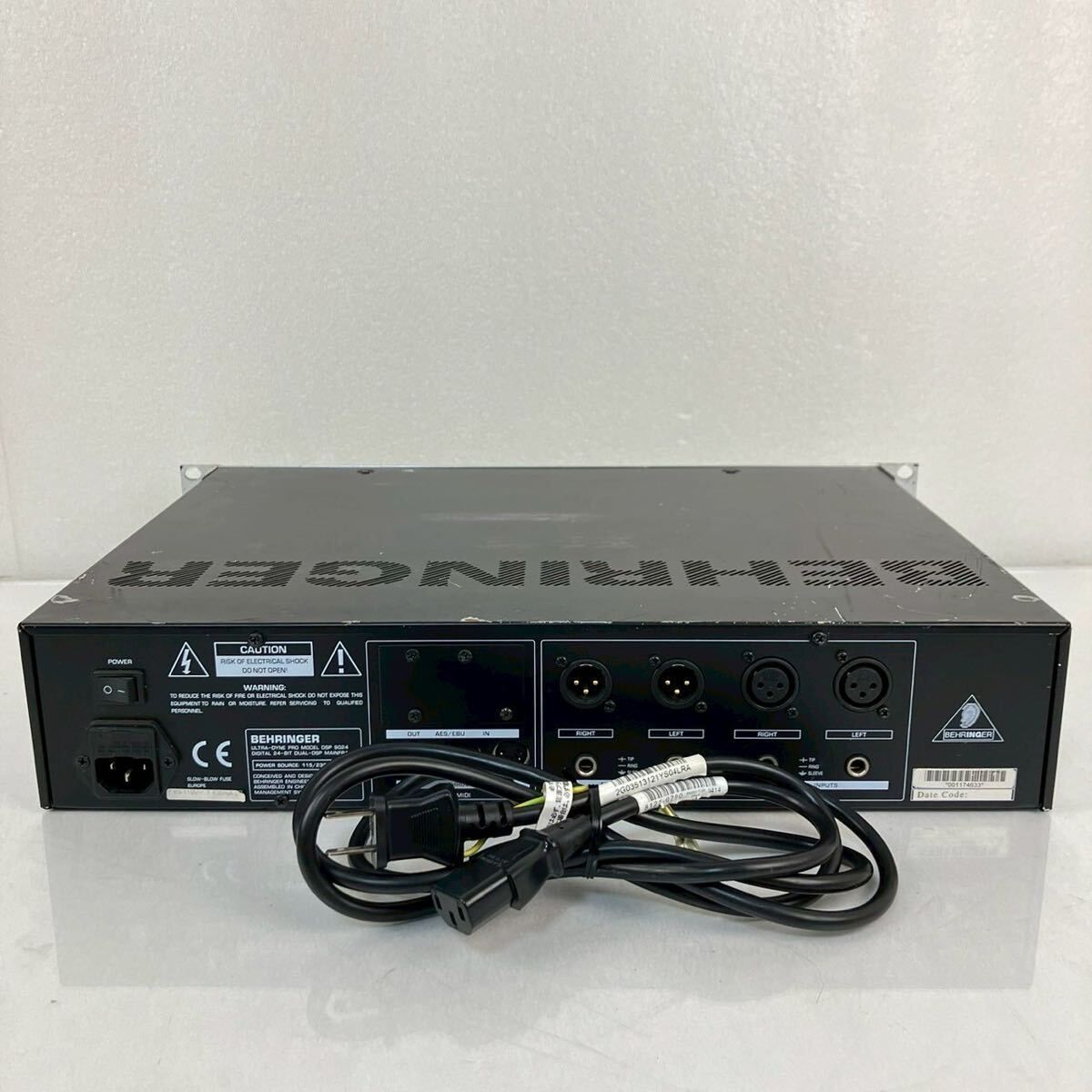 ベリンガー DSP9024 6バンドコンプ チューブエミュ ABS/EBU搭載 Behringer ベリンガー DSP9024 6バンドコンプ チューブエミュ