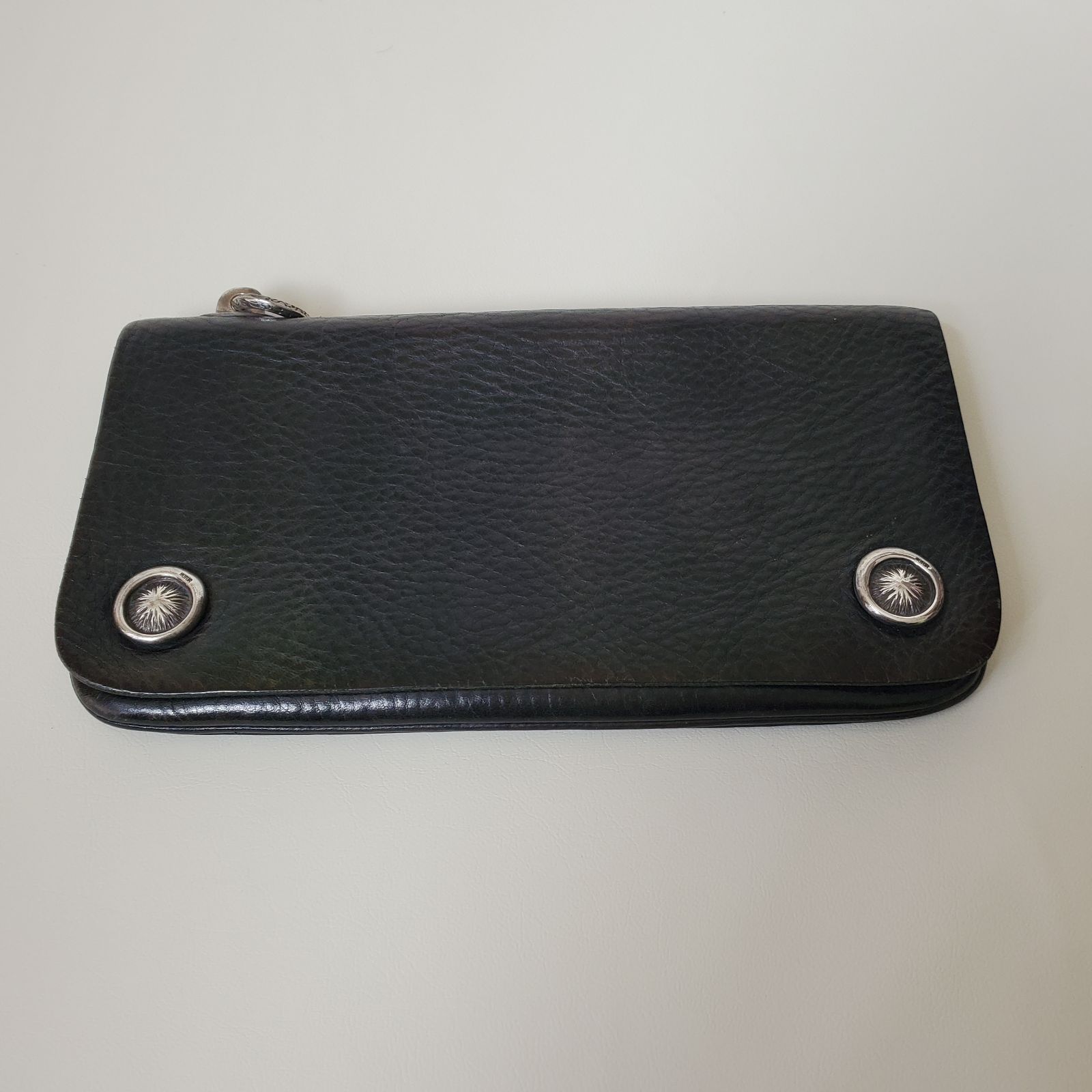 MOTOR 長財布　トラッカーウォレットブラック　本池秀夫監修 motoレザー MOTOR 長財布 トラッカーウォレットブラック 本池秀夫監修 moto