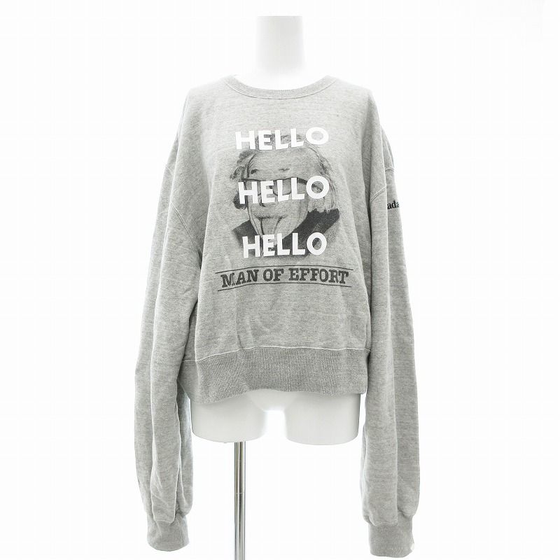 オブラダ Oblada HELLO 25SS アインシュタイン スウェット トレーナー