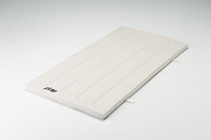 FLAP フラップ 体操マット オール合成スポンジマット 9号帆布 すべり止め無し 90×180×5 cm 子供 スポーツ 体育 マット運動 家庭用 F431