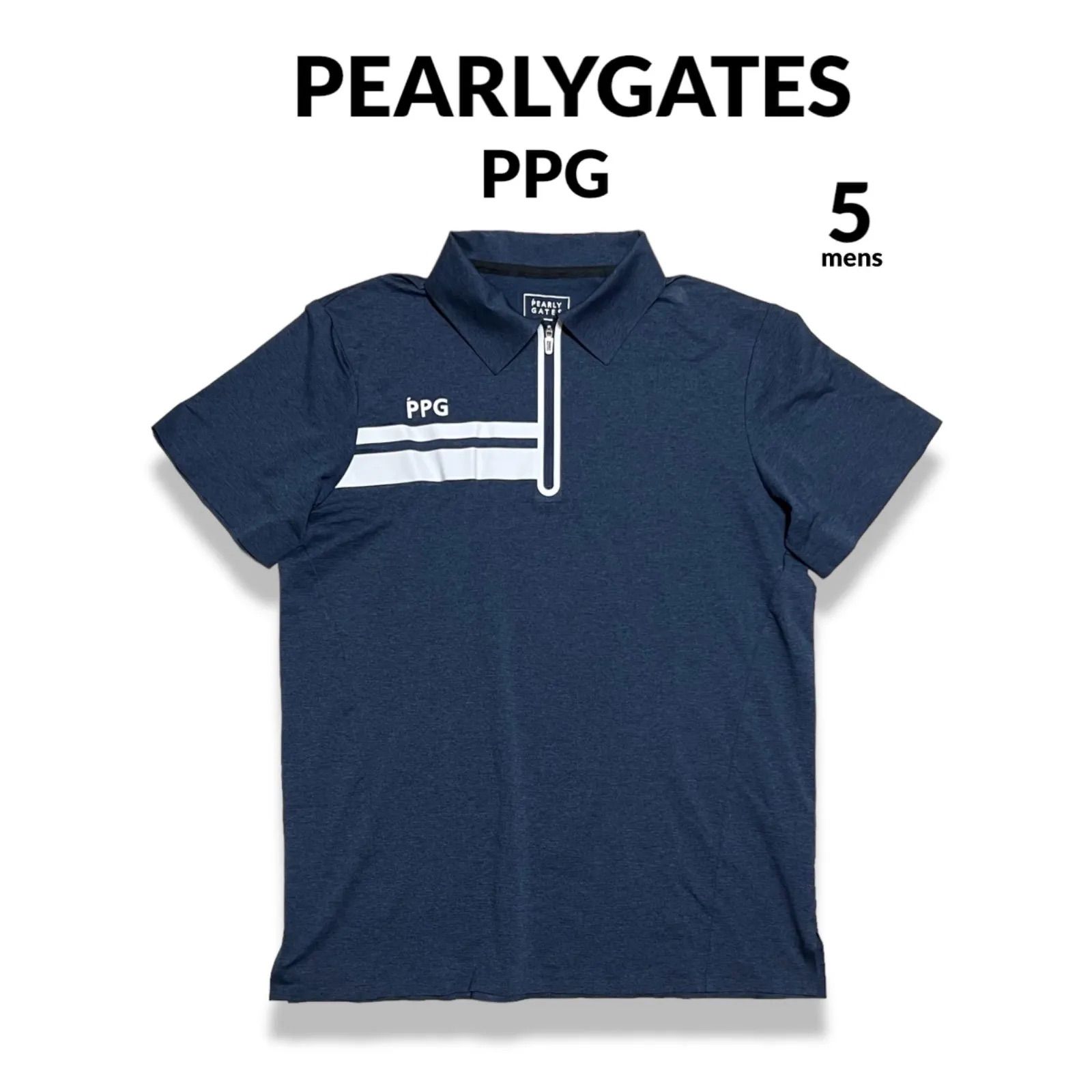PEARLY GATES パーリーゲイツ ゴルフ メンズ ポロシャツ サイズ