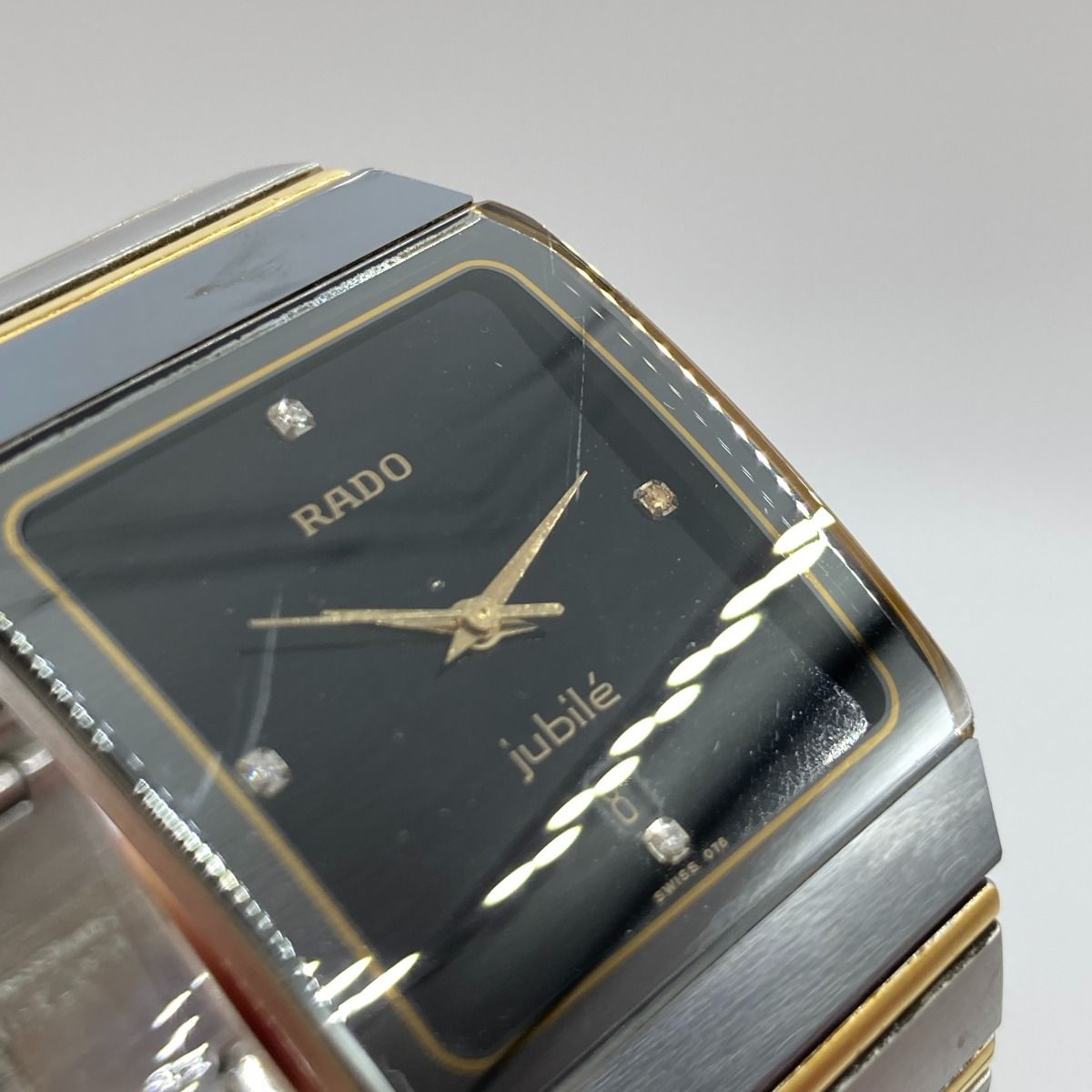 RADO jubilé 黒　ラドー　ジュビリー　メンズ腕時計129.0266.3 RADO jubilé 黒 ラドー ジュビリー メンズ腕時計129.0266.3