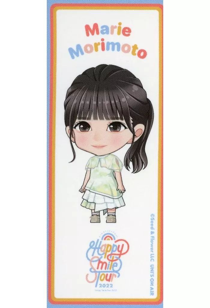 日向坂46 森本茉莉　直筆サイン　ステッカー 日向坂46 森本茉莉 直筆サイン入り 3回目のひな誕祭 ステッカー 日向坂