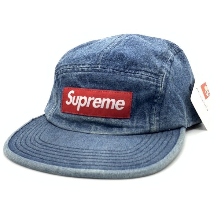 SUPREME シュプリーム 18SS Denim Camp Cap デニムキャンプキャップ インディゴ