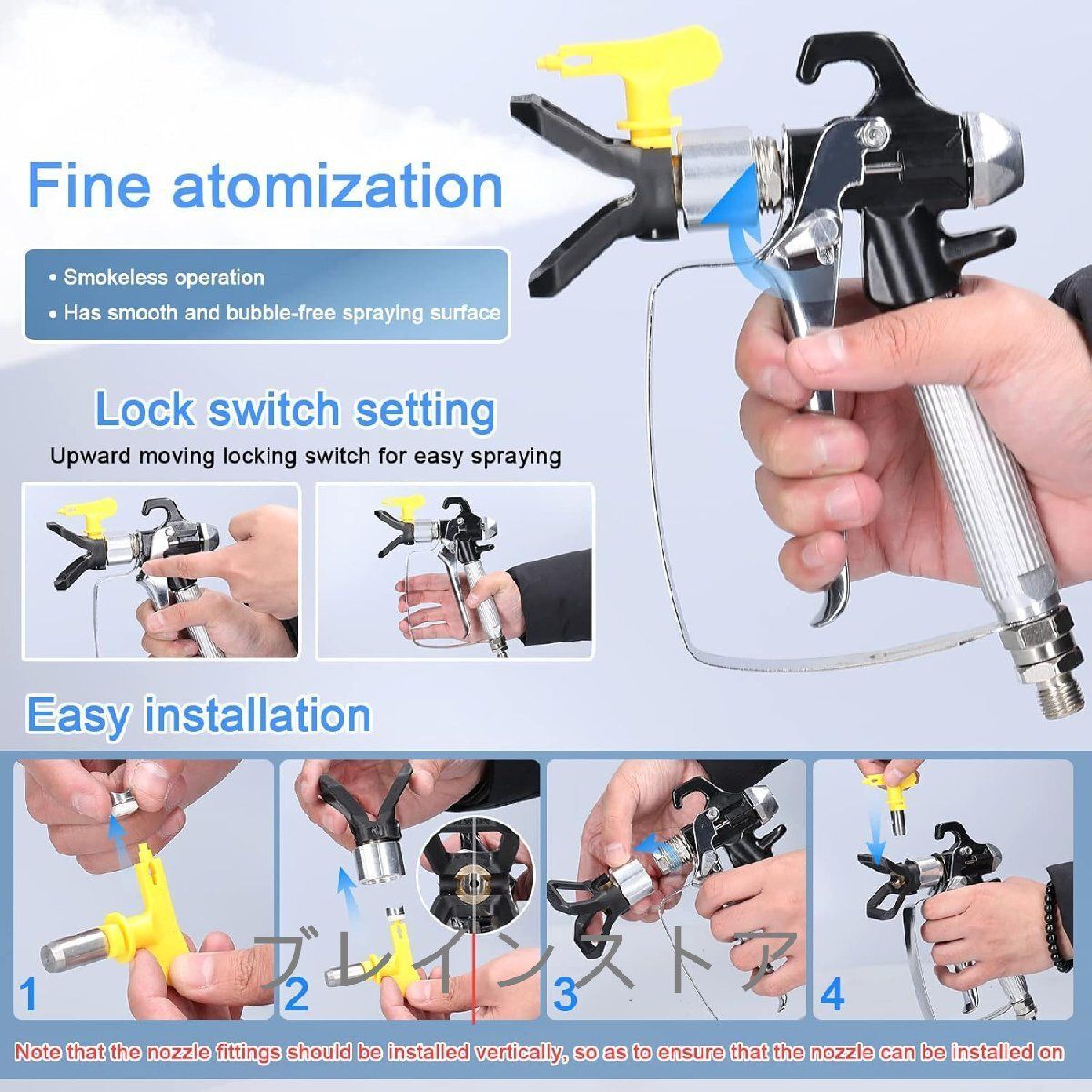 プロフェッショナル高圧エアレス噴霧器電動塗料噴霧機多目的塗装ツールホーム改善機器