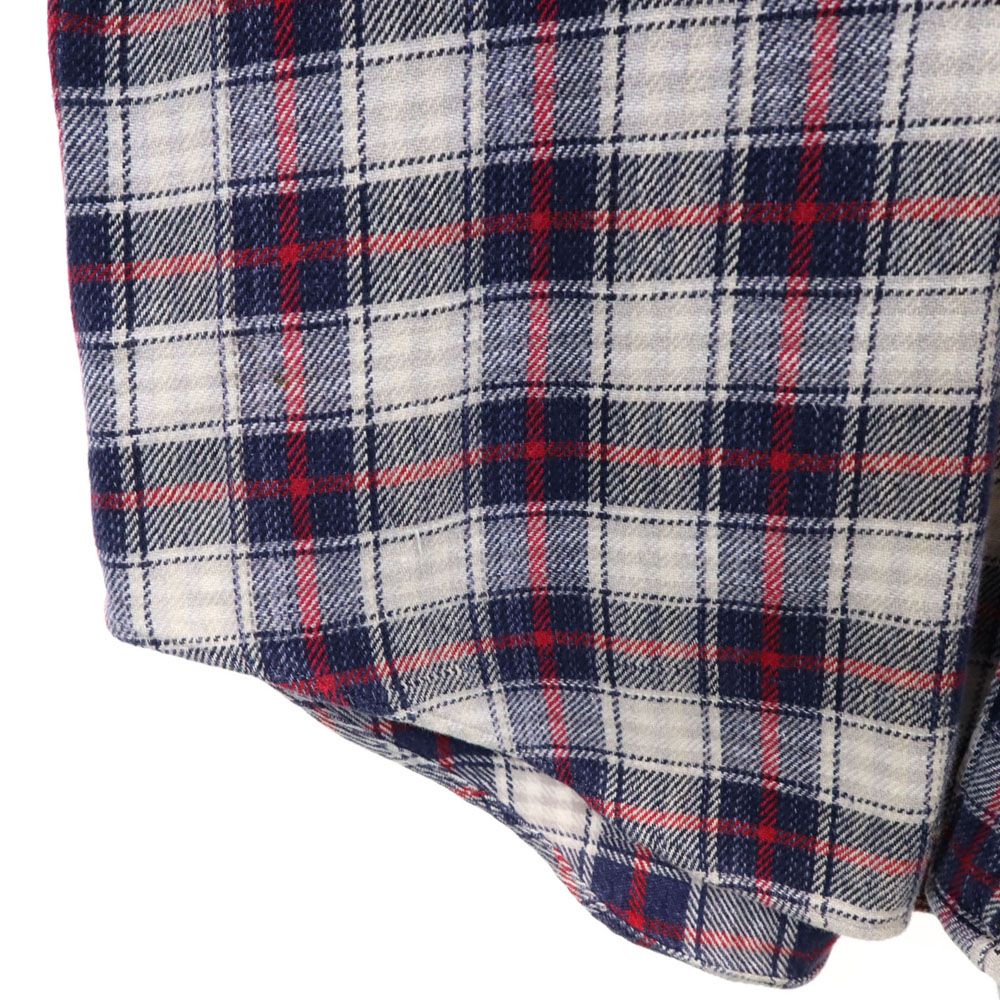 RRL 90s 初期タグ 赤3星 オールド チェック柄 長袖 シャツ XL ネイビー