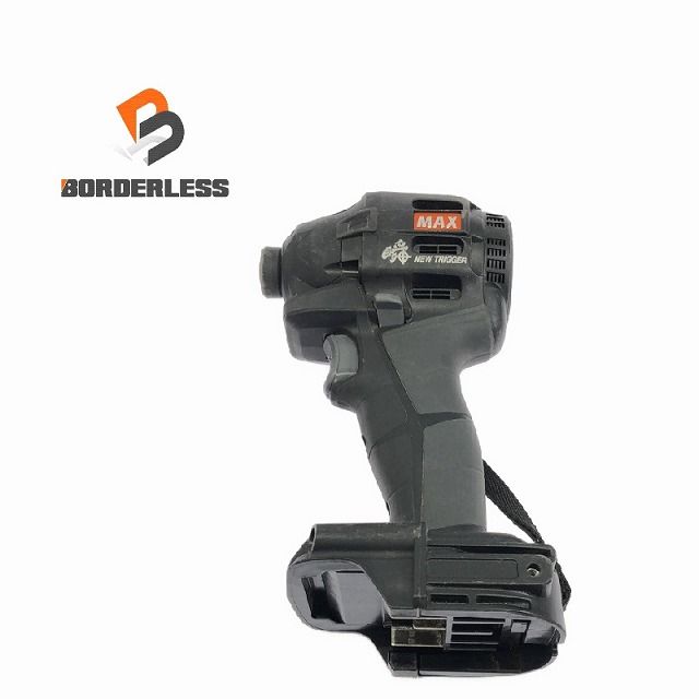 品 MAX マックス 14.4V|18V 充電式インパクトドライバー PJ-ID152 黒|ブラック 本体のみ ブラシレス コードレス113759