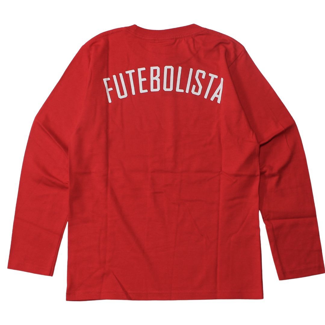 未使用】【ジュニア】ルースイソンブラ 長袖 Tシャツ レッド