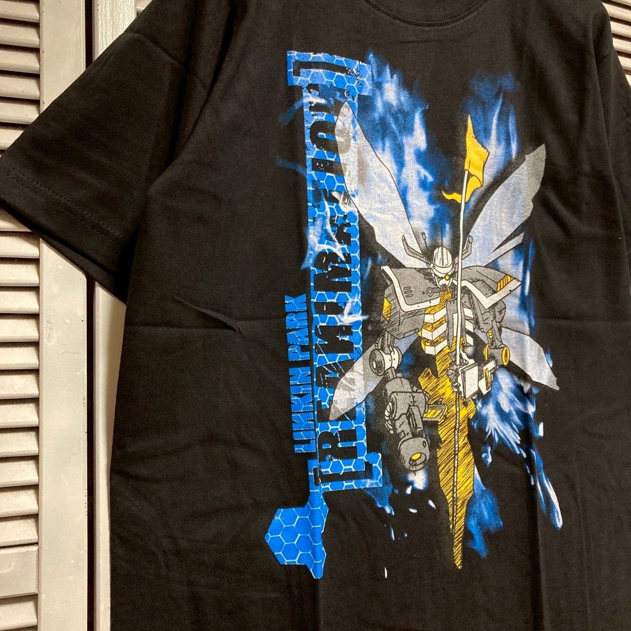バンド Tシャツ リンキンパーク LINKIN PARK REANIMATION 黒 ロボット