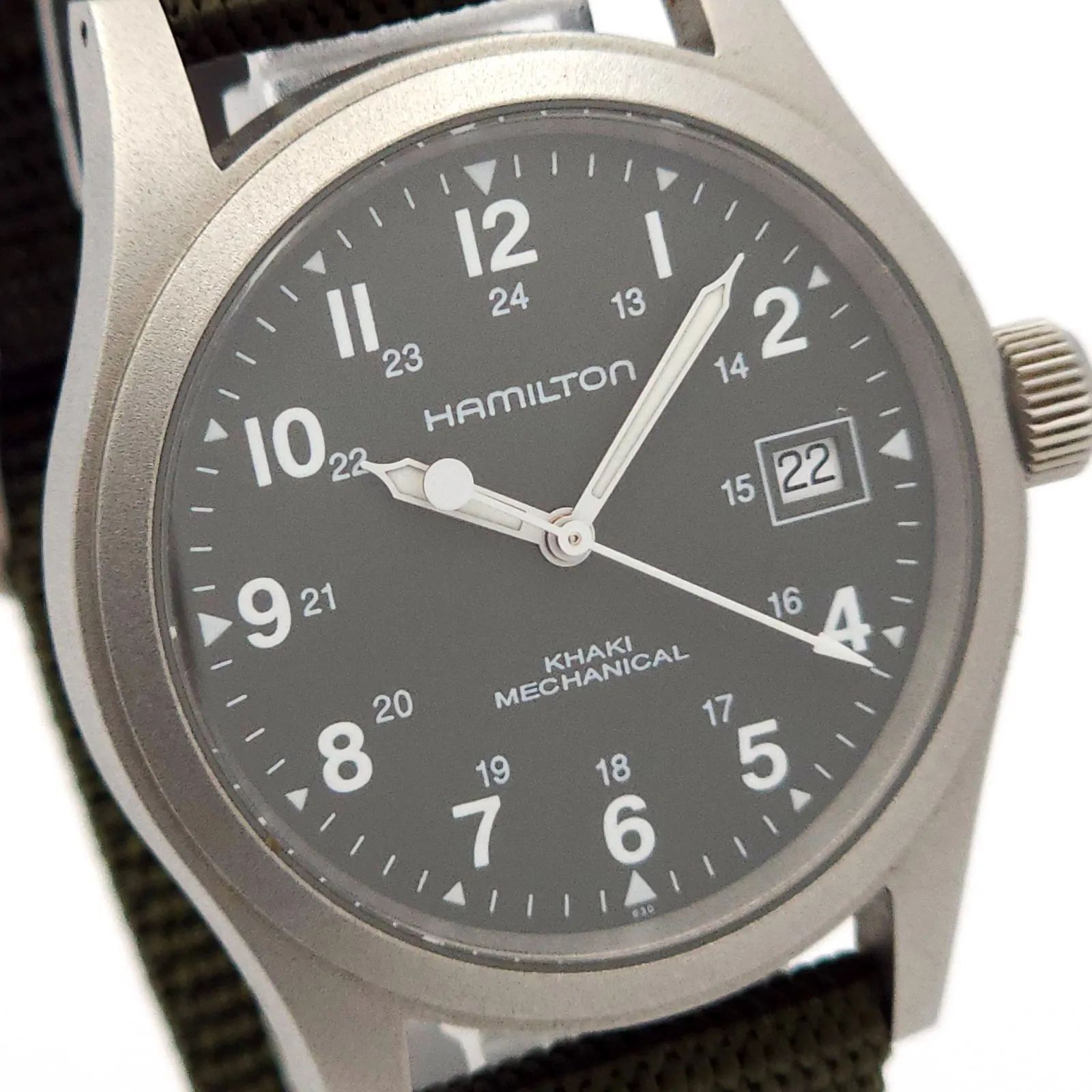 ☆良品 HAMILTON ハミルトン カーキ メカニカル H694190 手巻 ☆良品 HAMILTON ハミルトン カーキ メカニカル H694190 手巻