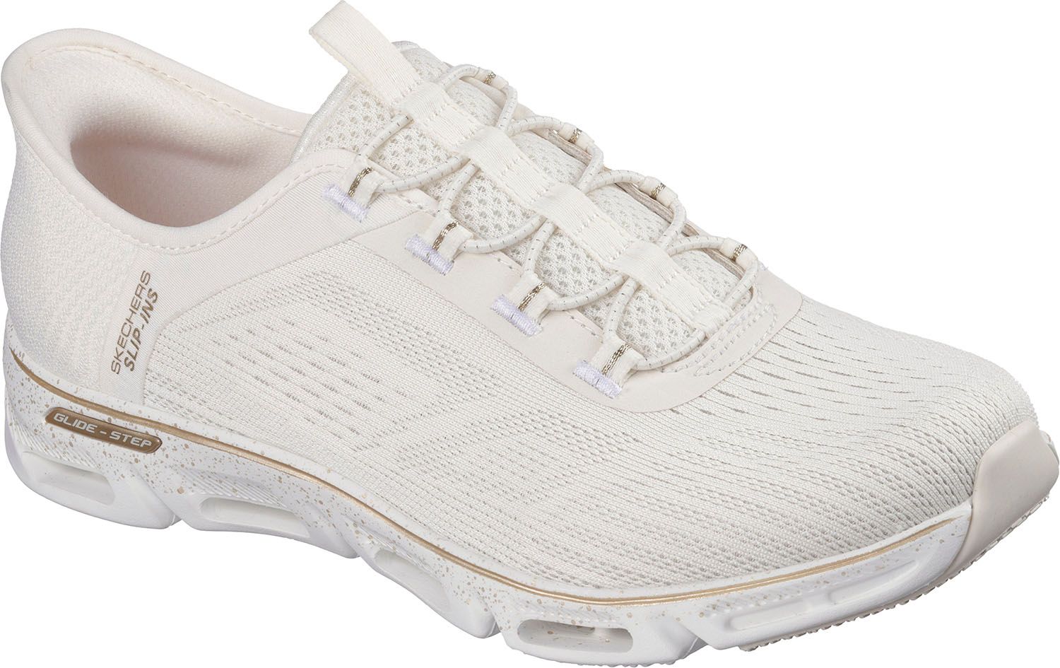 スケッチャーズ SKECHERS GLIDE-STEP GRATIFY-PACE 104610 NTGD ナチュラルゴールド