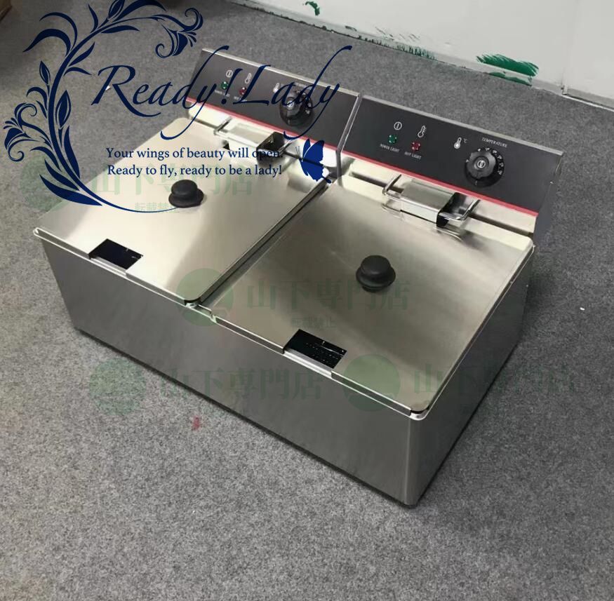 山下専門店 卓上型 電気フライヤー 1槽式 4L 揚げ物天ぷら 単相 100V