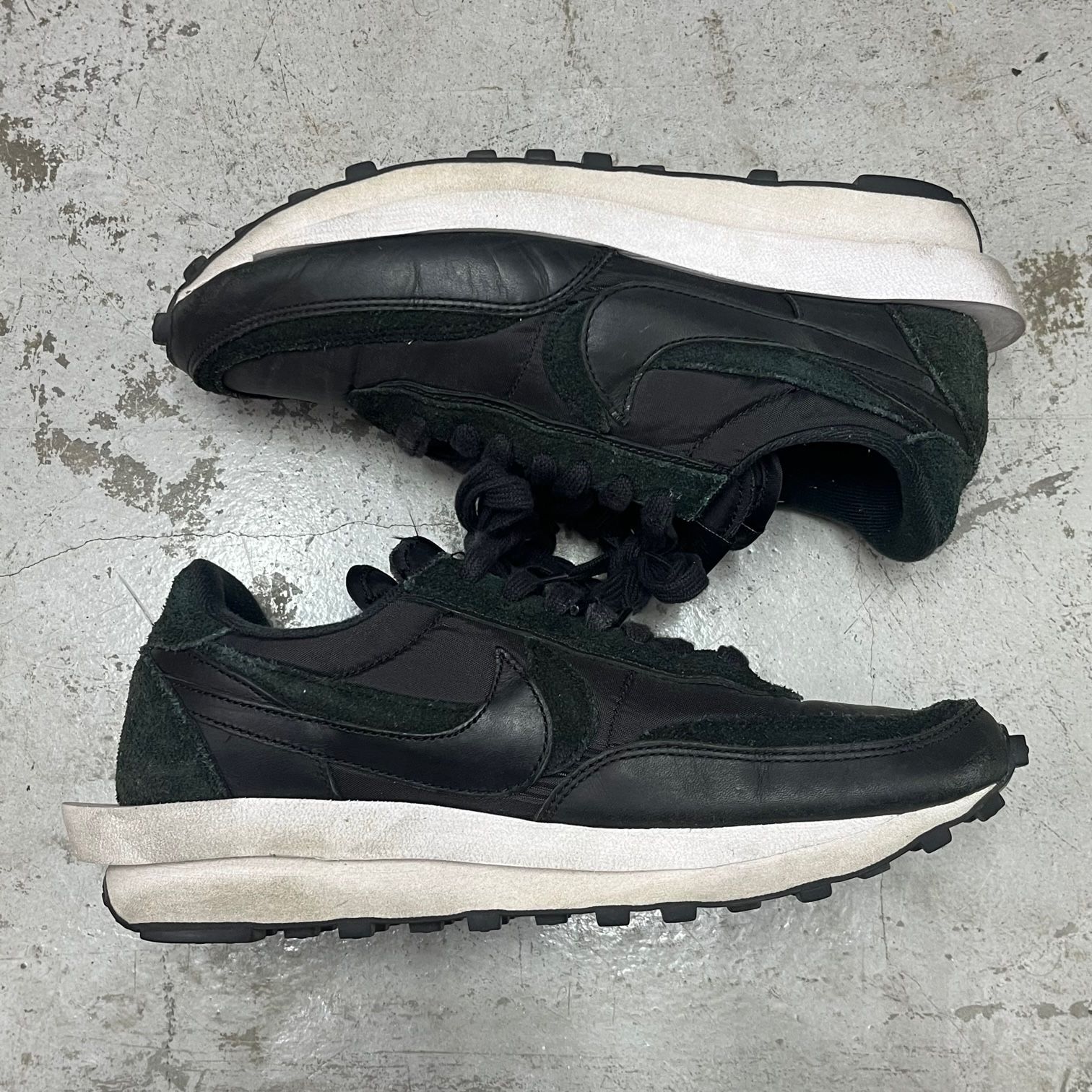 国内正規 sacai Nike LDV Waffle Triple Black BV0073-002 コラボ LD 