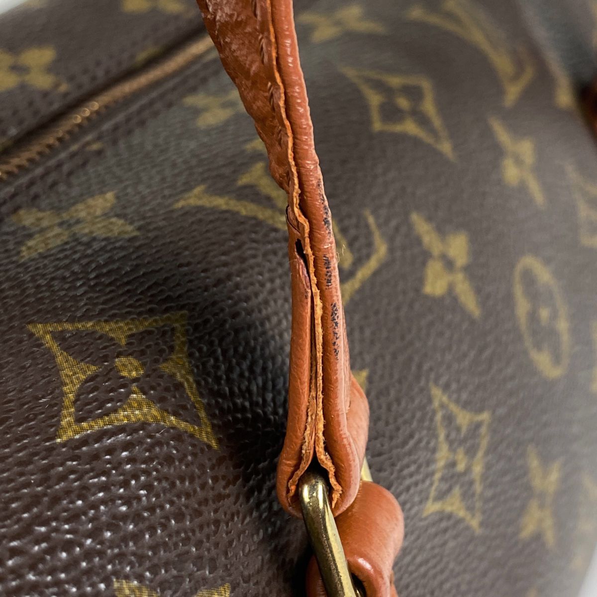 ルイ・ヴィトン Louis Vuitton パピヨン 30 バレルバッグ 筒型 旧旧型 