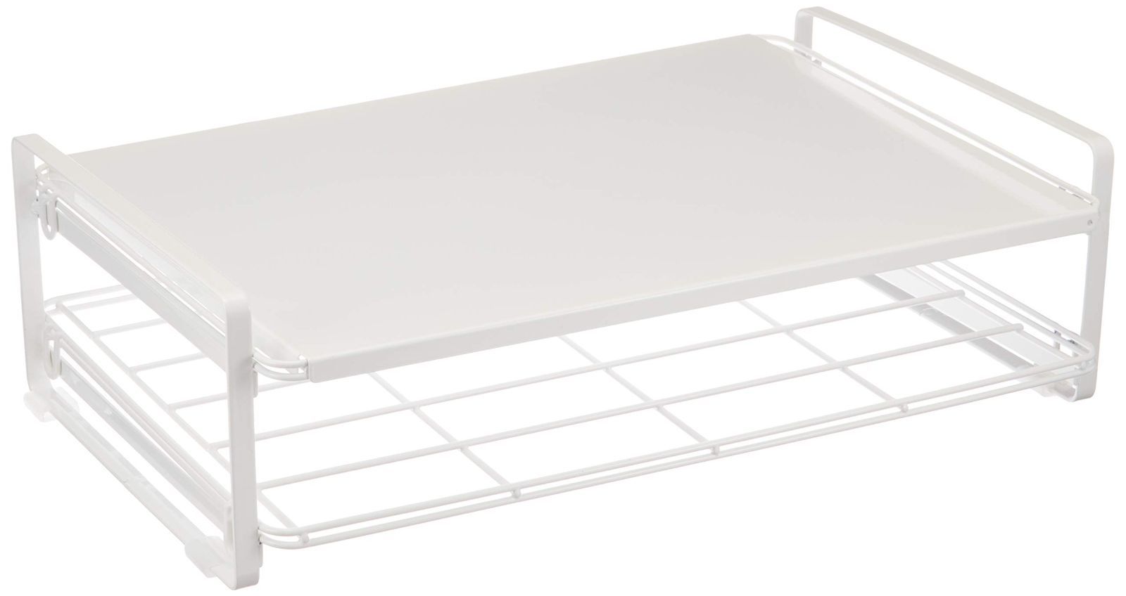 【新着商品】キッチン棚 トースターラック Belca 幅41.3×奥行26.5×高さ12.3 ホワイト TR-W
