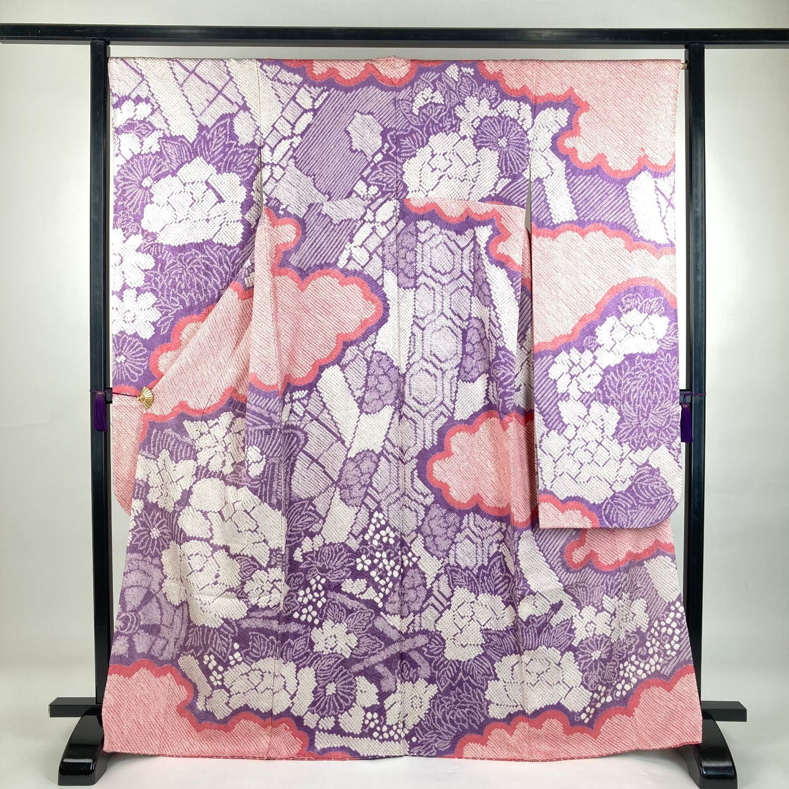 商品名【咲桜】ゆきこ様専用♥ピンクローズと桜の花束風スワッグリース