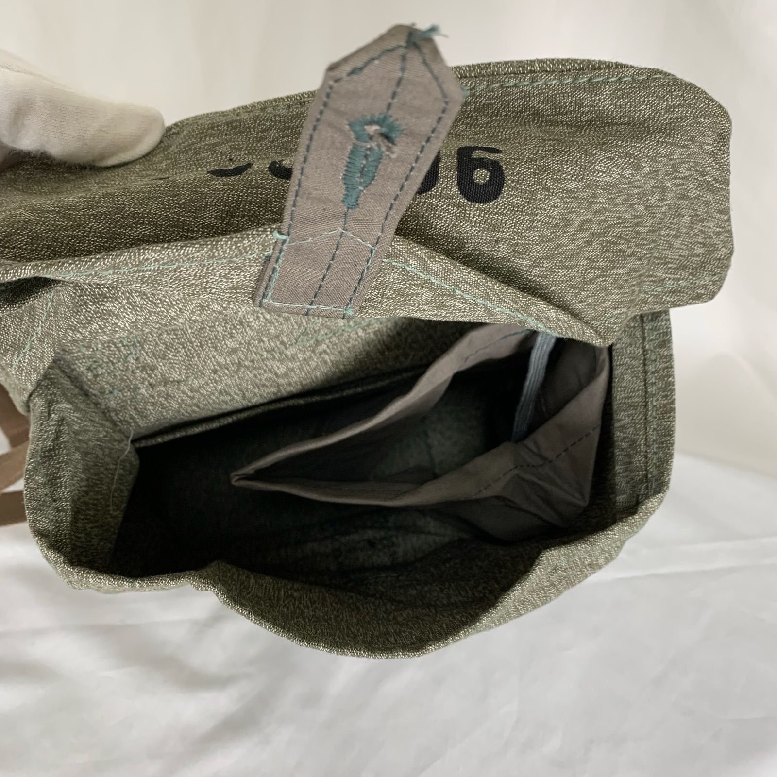 スイス軍 放出 ソルト＆ペッパー ショルダー バッグ カバン 未使用