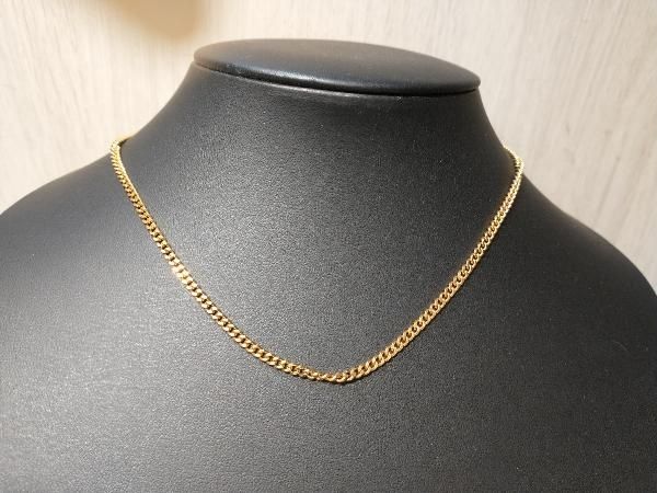 K18 ゴールド 全長約40cm 総重量約10.0g ネックレス
