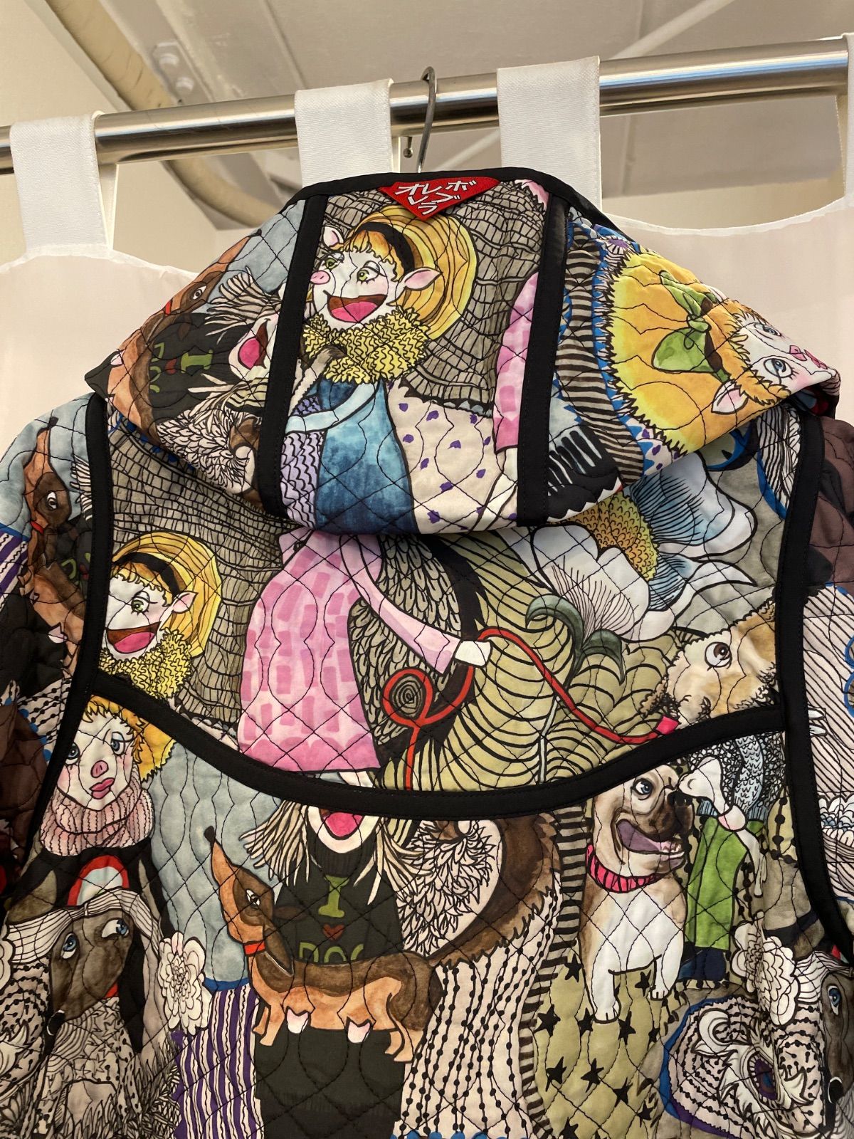 アルベロベロのリバーシブル コート