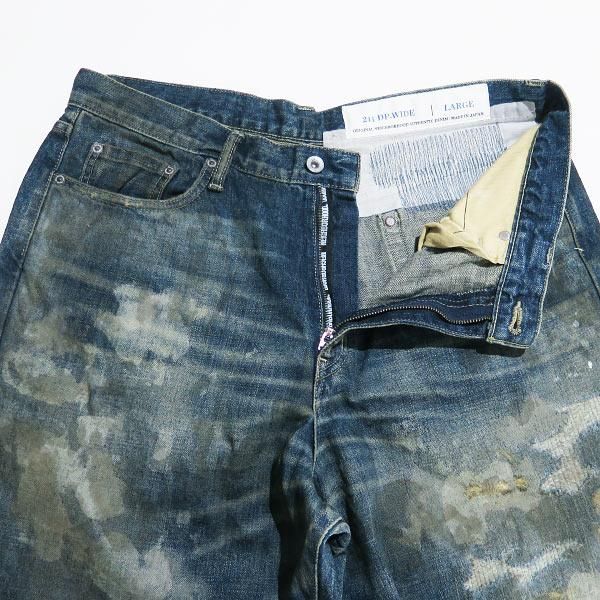 美品 NEIGHBORHOOD ネイバーフッド 24SS SAVAGE DENIM DP WIDE