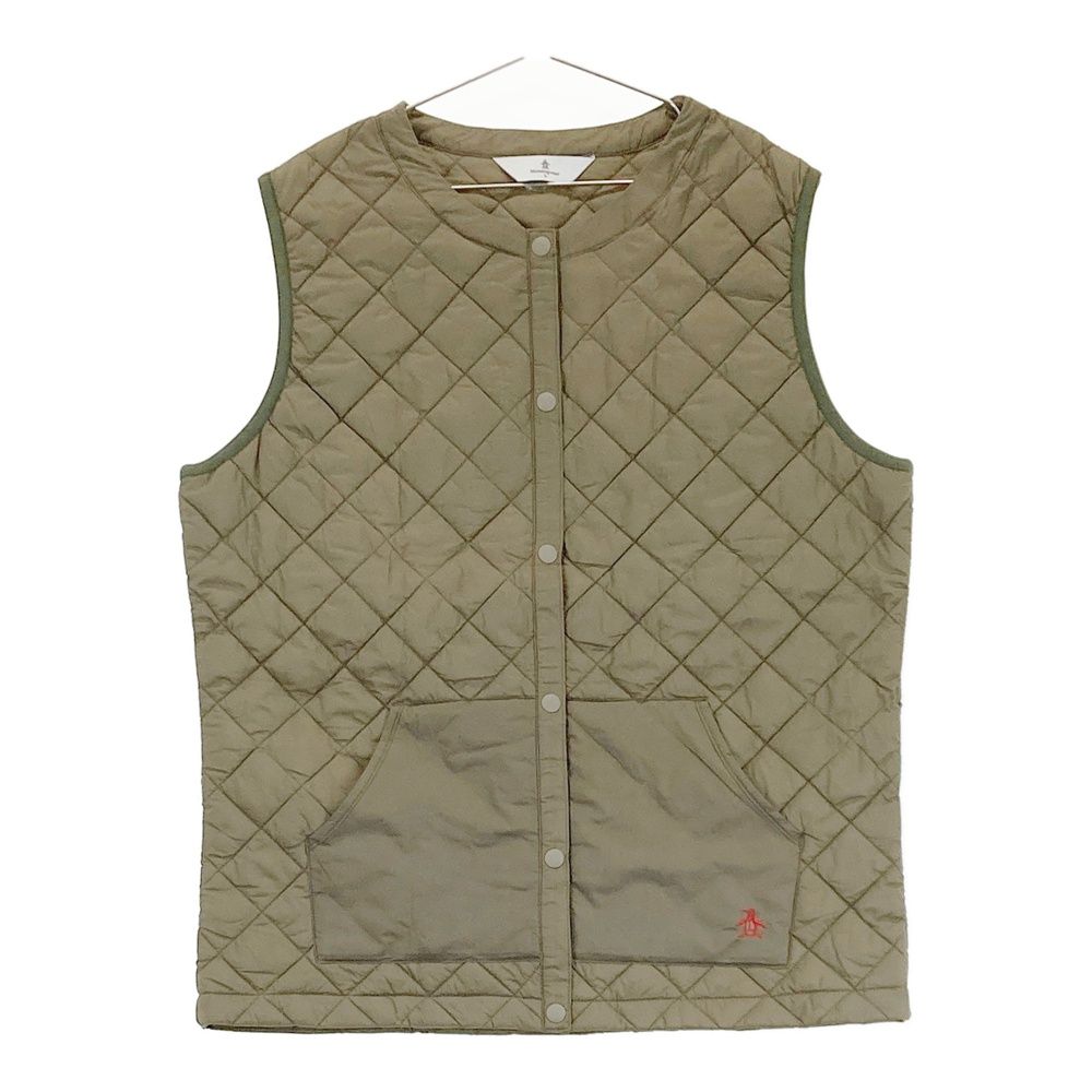 サイズ L MUNSING WEAR マンシングウェア MGWSJK51 中綿ベスト カーキ系 240101515054 ゴルフウェア レディース ストスト
