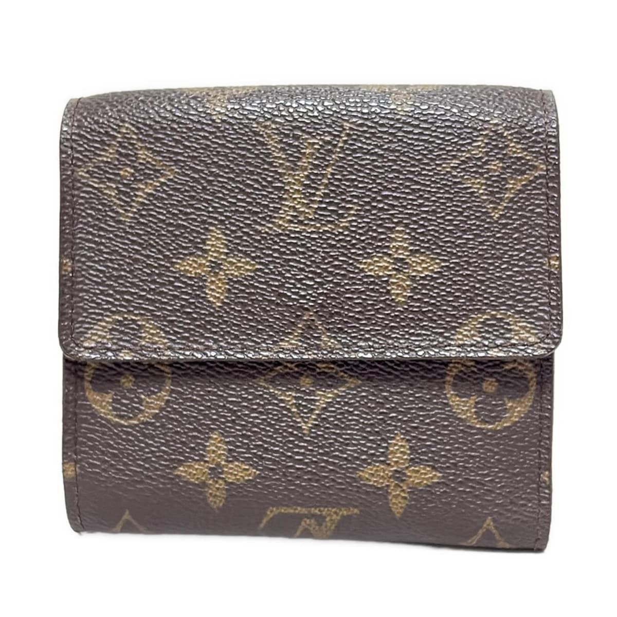 LOUIS VUITTON ルイヴィトン Wホック財布 モノグラム ポルトモネビエカルトクレディ M61652 - レザー