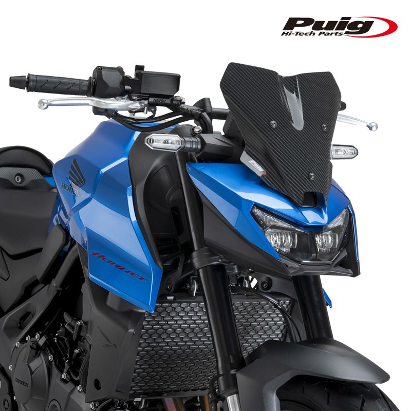 Puig 22423C NEW GENERATION SPORT CARBON LOOK HONDA CB750 HORNET 25- プーチ スクリーン カウル