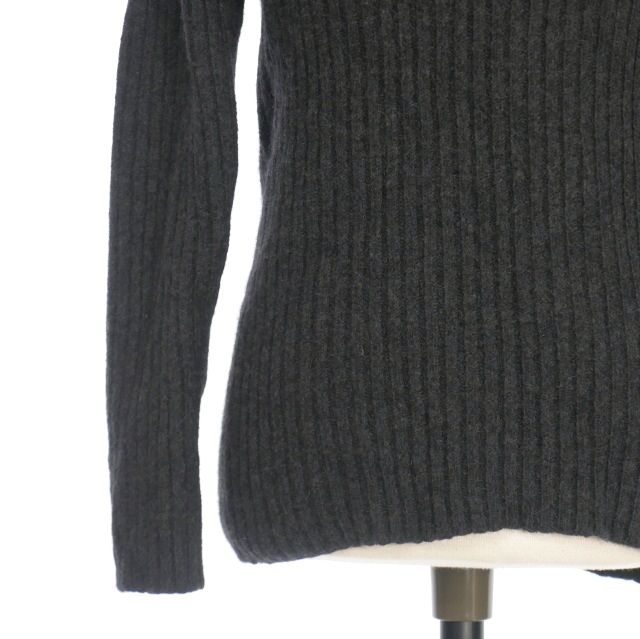 美品 ヨウジヤマモト y's ブラック ニット セーター yohji yamamoto - Y's for men | TURTLE NECK INTARSIA KNIT