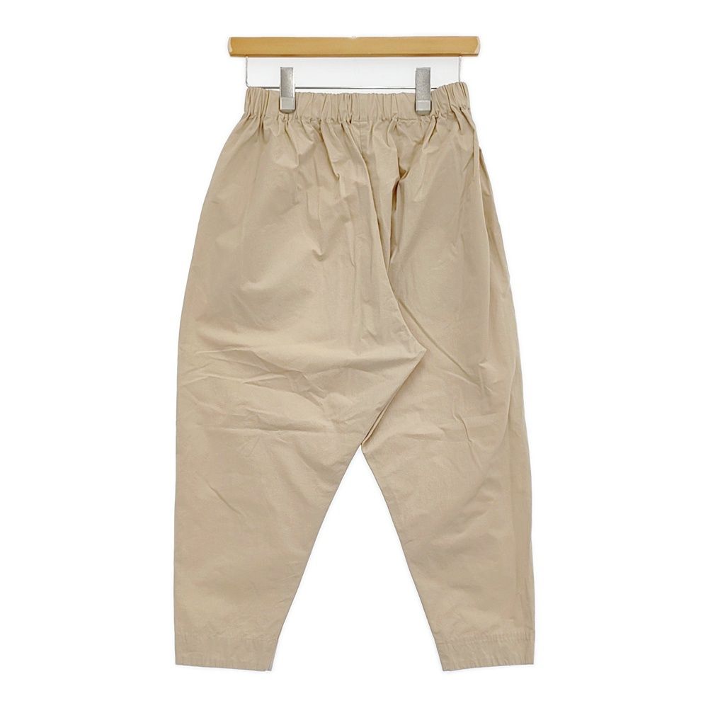 Yoli cotton tapered pants 定価30800円 YL-PT14-25SS サイズ01 イージー テーパード パンツ 25SS ベージュ レディース ヨリ 5-1001M♪