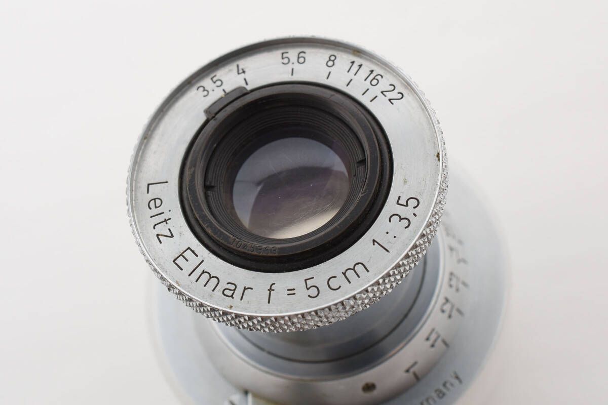 LEICA Elmar 50mm F3.5 赤エルマー ダイヤマーク ♪ダイヤマーク♪ 赤Elmar（レッドエルマー）50mmF3.5 整備済み