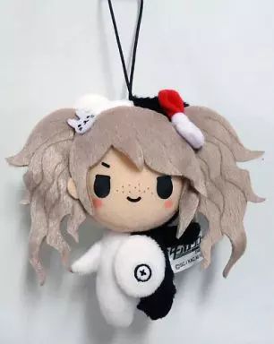 【中古】キーホルダー・マスコット(キャラクター) 江ノ島盾子 モノクマ着ぐるみマスコット 「ダンガンロンパ 希望の学園と絶望の高校生 The Animation」