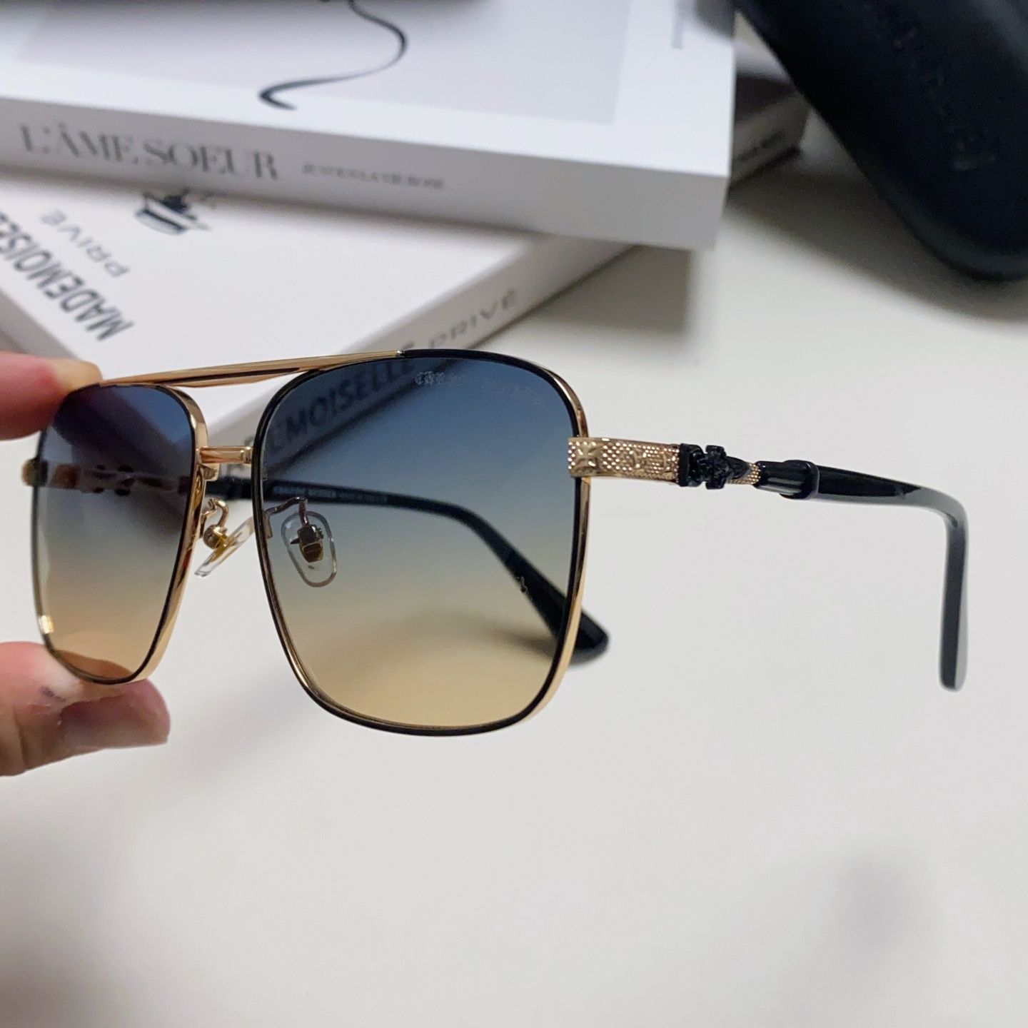 実物写真 24ss クロムハーツ Chrome Hearts サングラス 22319 