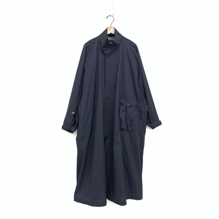 Hyke ハイク pertex military coat navy ネイビー - ステンカラーコート Hyke ハイク pertex military coat navy ネイビー - ステンカラーコート