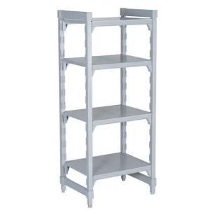 3営業日で発送 Cambro ４６０ソリッド型 カムシェルビングセット４６×１０７×Ｈ１８３㎝ ４段 DKY2137