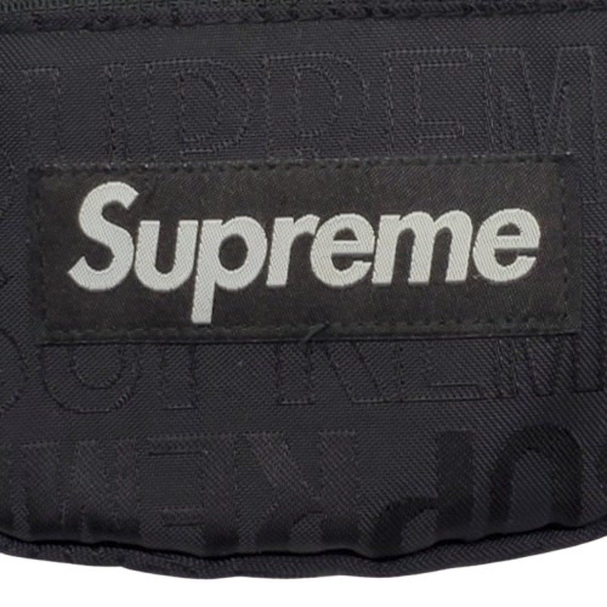 【ほぼ新品】Supreme ボディバッグ ブラック CORDURA SUPREME(シュプリーム) 19SS CODURA WAIST BAG コーデュラ