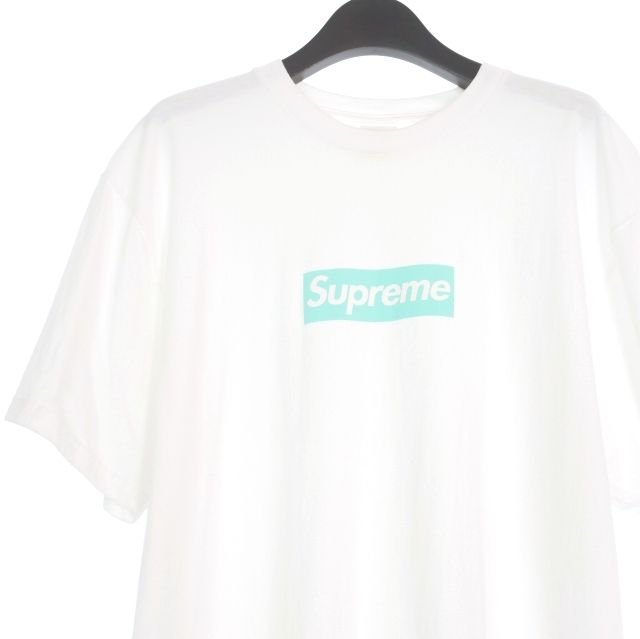 シュプリーム SUPREME × Tiffany & Co. 21AW Box Logo Tee