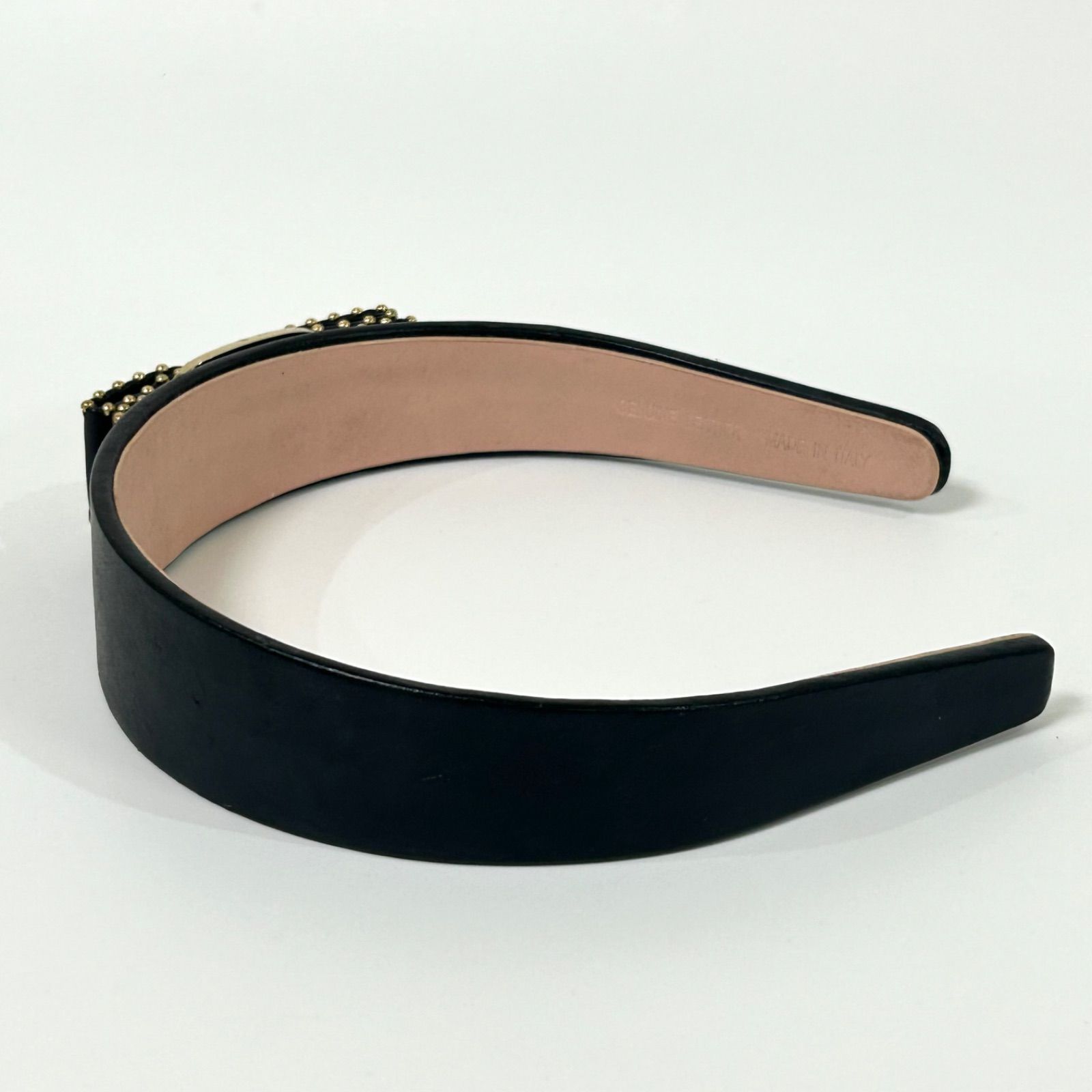 レザーカチューシャ スタッズ