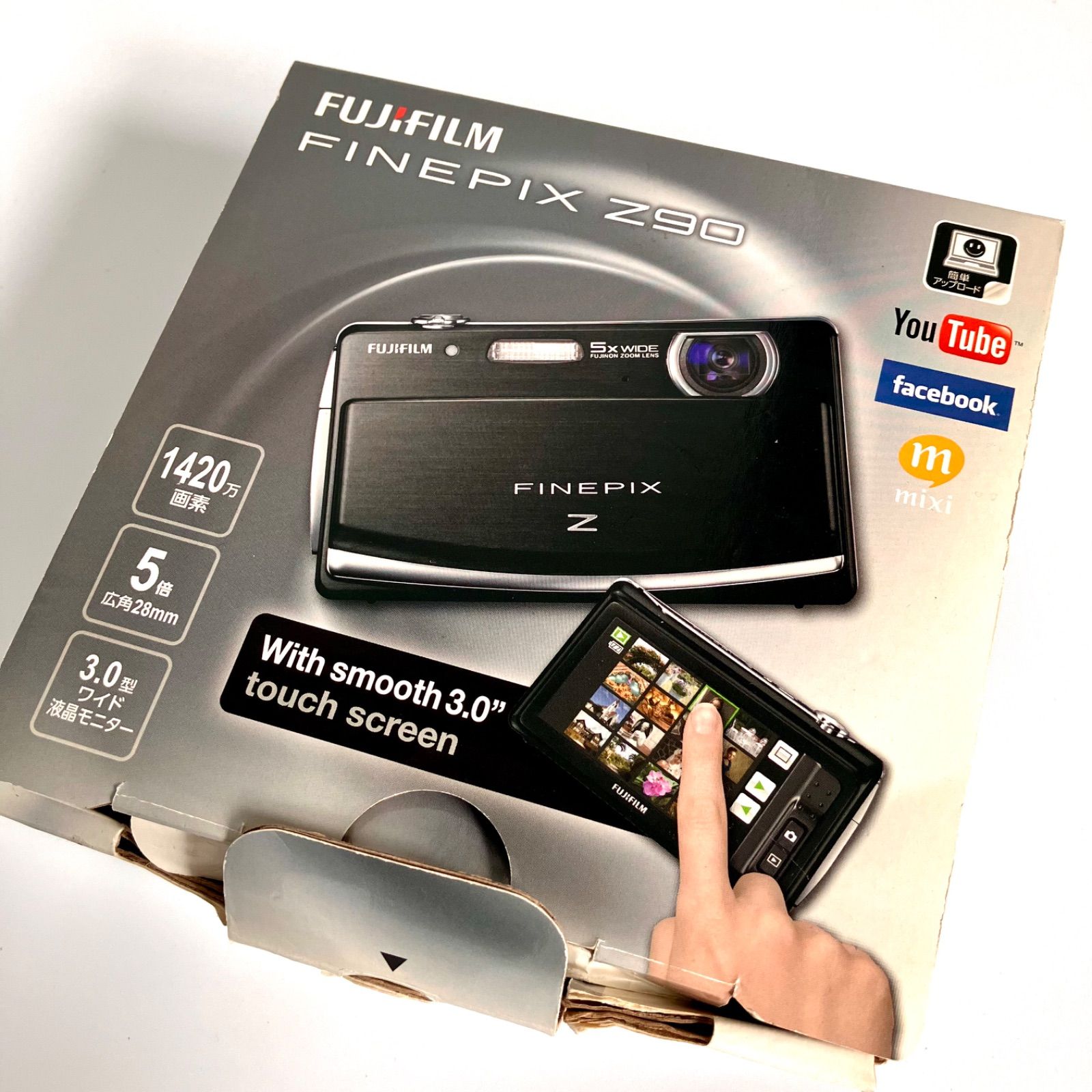 FUJIFILM デジタルカメラFinePix Z90 ブラック【動作確認済】 未使用品