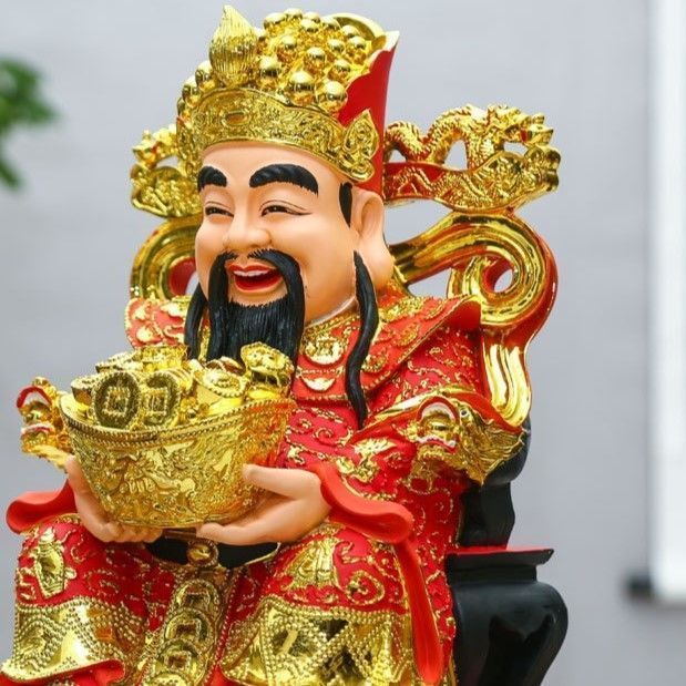 富の神 仏像 神 レッド 赤 黄金 ゴールド 金 幸運 癒し 浄化 開運 恋愛運 結婚運 対人運 仕事運 金運 魔除 置物 オブジェ 玄関 オフィス スピリチュアル 神秘 インテリア
