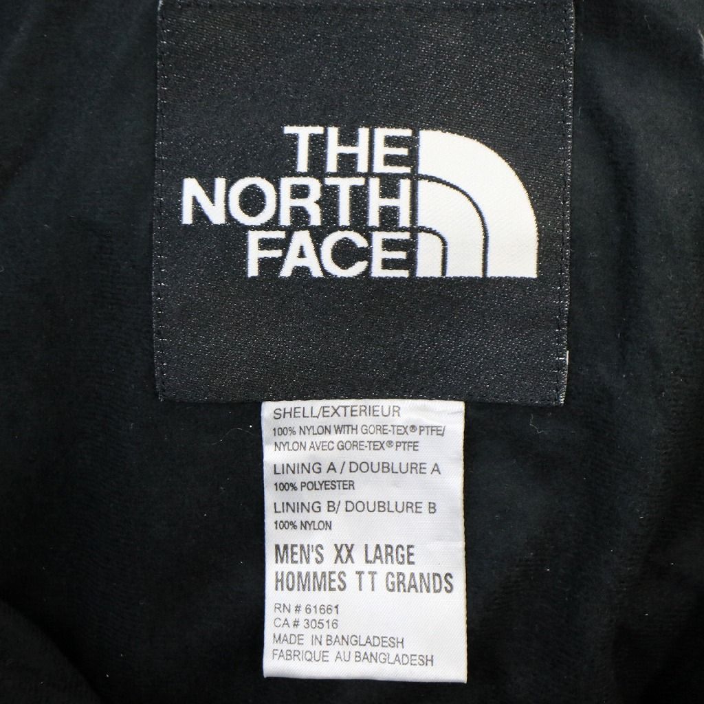 THE NORTH FACE ノースフェイス GORE-TEX ゴアテックス マウンテンパーカー 大きいサイズ アウトドア (メンズ XXL) 中古  古着 O8745