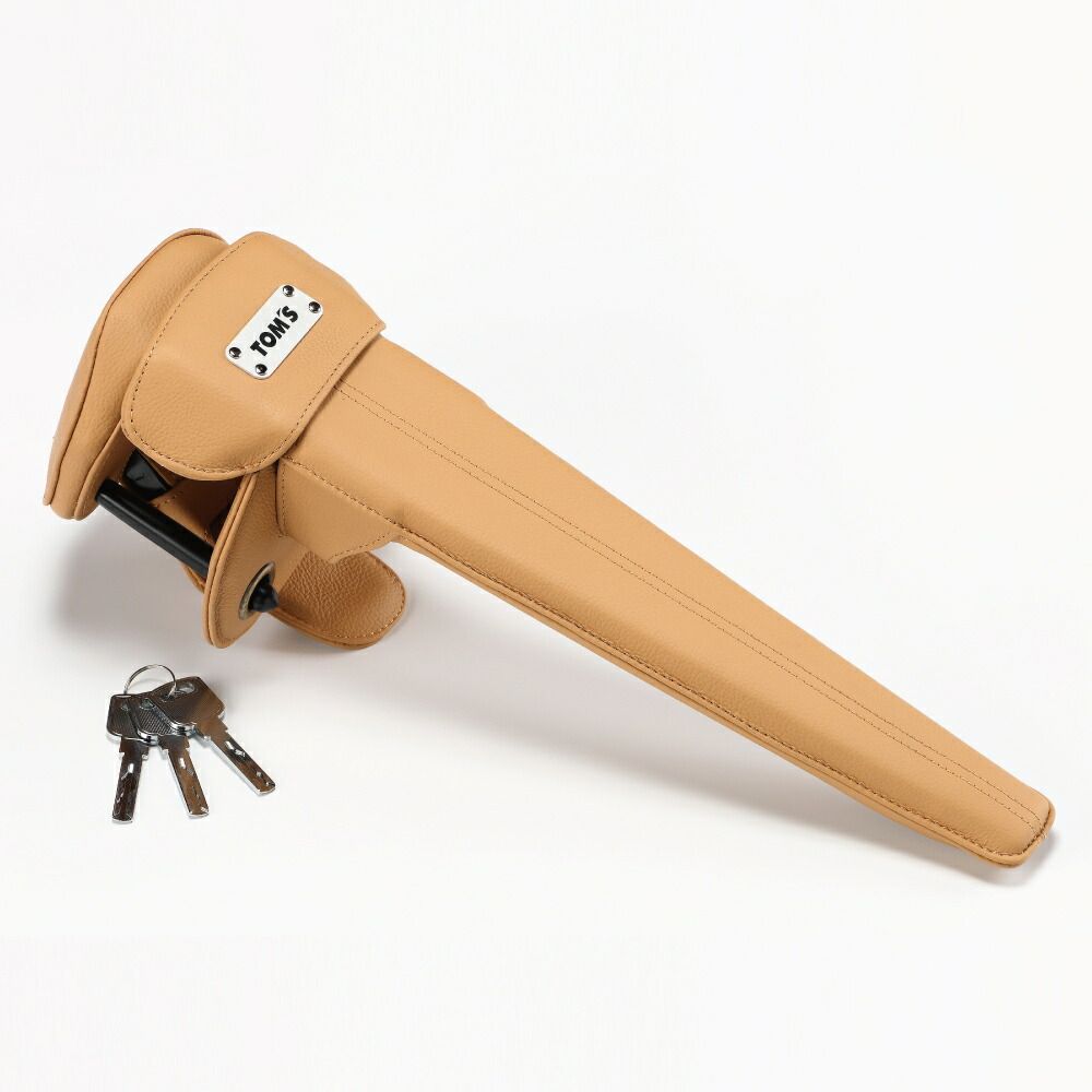 TOM S トムス STEERING LOCK ステアリングロック ベージュ 45300-TS002 ハンドルロック 盗難防止 数量 色