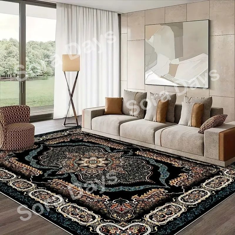 ペルシャ 絨毯 リビング ダイニング サイズ 140 x 200cm F208 手織り 天然 ウール ラグ カーペット9 ペルシャ 絨毯 リビング ダイニング サイズ 140 x 200cm F208 手織り