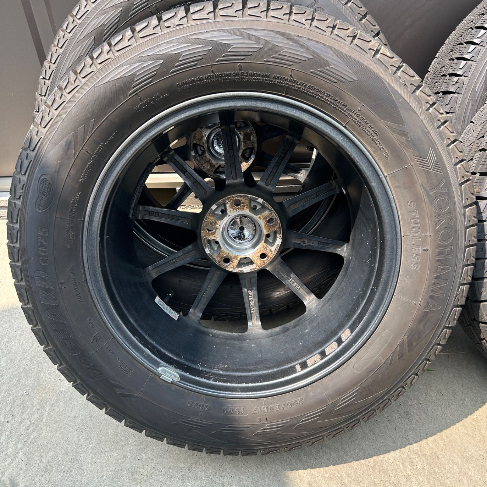 YOKOHAMA　iceGUARDスタッドレスホイールセット225/65/R17 k-tire_et013499ew006068