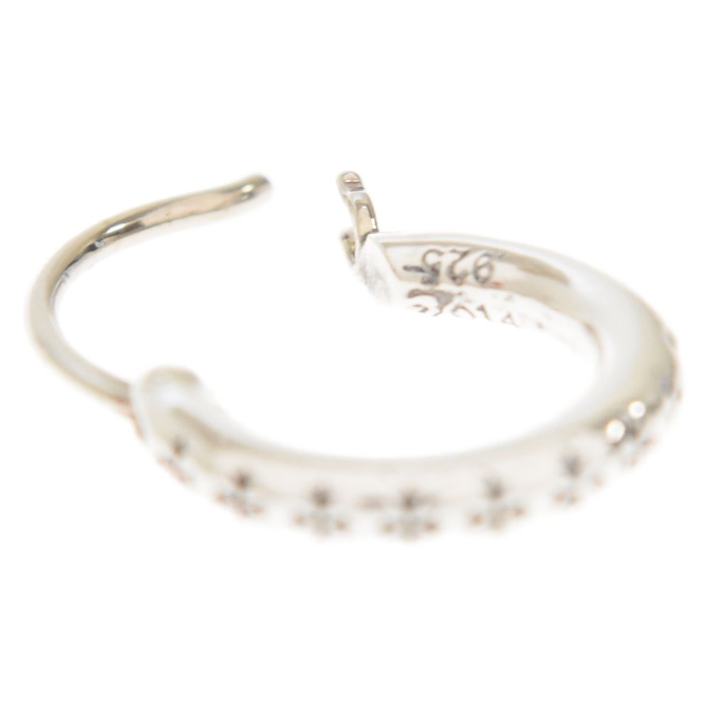 【超貴重】クロムハーツ HOOP TFL SML シルバー ピアス メンズ CHROME HEARTS (クロムハーツ) HOOP TFL SML フープシルバー