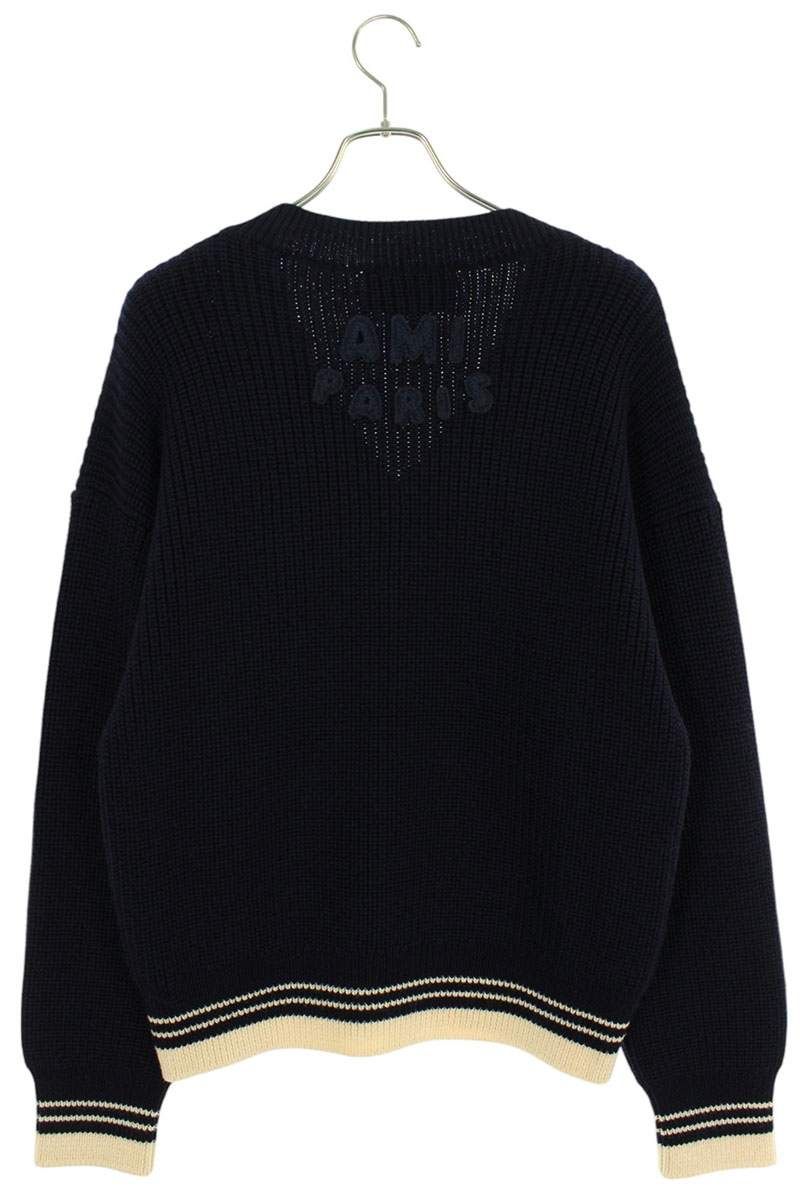 アミアレクサンドルマテュッシ 25SS UKS268KN0068 4011 ハートA刺繍V  