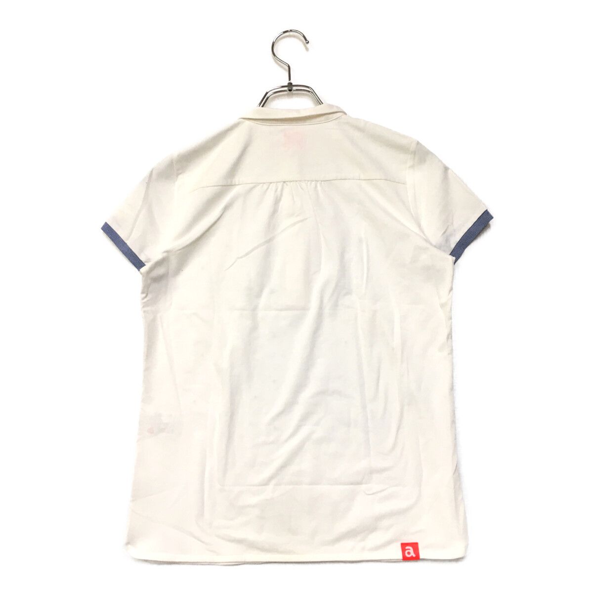 archivio - coco 中古 アルチビオ archivio レディース 半袖ポロシャツ 36(S) 白 ホワイト フリルつき archivio - coco 中古 アルチビオ archivio レディース 半袖